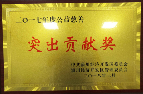 2017年度公益慈善突出貢獻(xiàn)獎(jiǎng)